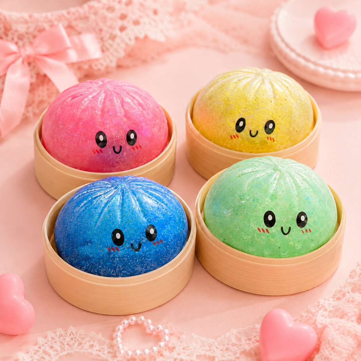 Mystery Dumpling Squishy Squad
